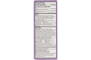 CareOne Children's Cold & Cough Medicine for Ages 6 Yrs & Over Grape Flavor