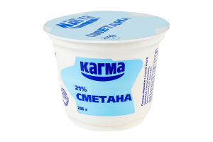 Сметана 21% Кагма ст 225г