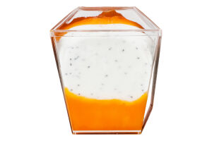 Десерт замороженный на кокосовых сливках с наполнителем Кокос-манго-чиа Ласунка к/у 150г