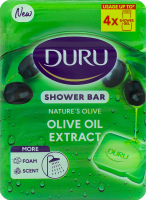 Мыло косметическое для душа с экстрактом оливкового масла Duru 4х150г