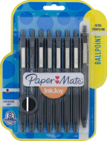 Paper Mate Ink Joy Pen Ballpoint Black - 8 CT