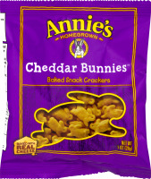 Annie's Homegrown Cheddar Bunnies Baked Snack Crackers