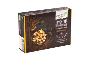 Сахар коричневый нерафинированный тростниковый порционный Demerara Саркара продукт к/у 250г