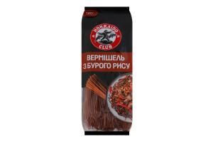 Вермішель з бурого рису Hokkaido club м/у 150г