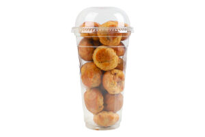 Тістечка Профітролі з шоколадом Рома ст 0.16кг