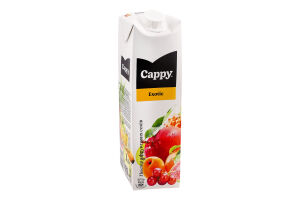 Нектар пастеризованный из различных фруктовых соков и пюре Экзотик Cappy т/п 1л