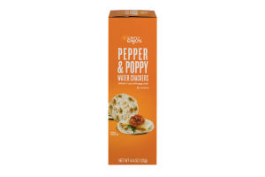 Simply Enjoy Water Crackers Pepper & Poppy