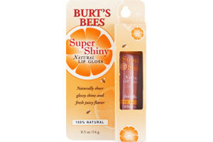 Burt's Bees Super Shiny Juicy Peach Natural Lip Gloss