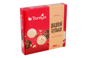 Набор конфет Радостные шарики Toniya к/у 180г