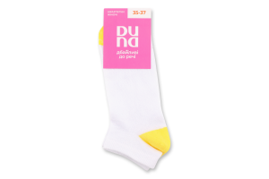 Шкарпетки жіночі Duna 3365 білий р.21-23