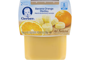 Gerber 2nd Foods Banana Orange Medley - 2 CT