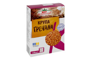 Крупа гречана Best Alternativa к/у 5х80г