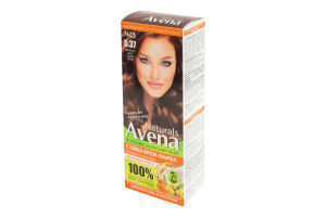Крем-краска для волос стойкая Naturals №5.37 Avena 1шт