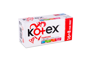 Тампон Kotex Ultra Sorb Silky Cover super 16шт