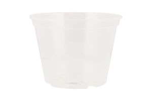 Горщик д/орхідей дренажний прозорий 18*13,5см 114078 Алеана