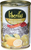Оливки Manzanilla Liberitas Зелені Лимон 280г