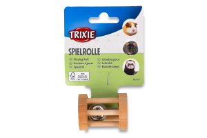 Іграшка д/гризунів Валик дерев"яний з дзвоником 3,5*5см арт6183 Тріксі