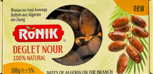 Финики сушеные с косточкой на ветке Деглет Нур Ronik к/у 500г