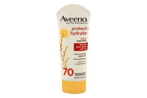 Aveeno Active Naturals Protect+Hydrate Lotion Sunscreen SPF 70