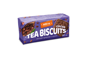 Печиво цукрове з какао Tea biscuits Київхліб м/у 190г