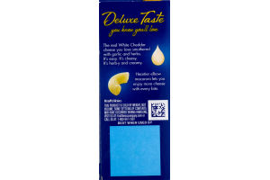 Kraft Macaroni & Cheese Deluxe White Cheddar & Garlic Herb
