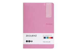 Блокнот Zequenz А5 рожевий 100арк 1005457