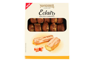 Еклери з солоною карамеллю Nonpareil лоток 500г
