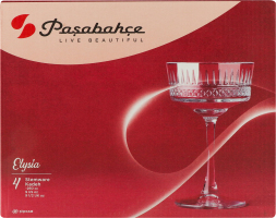 Набор бокалов для шампанского 260мл №440436 Elysia Pasabahce 4шт
