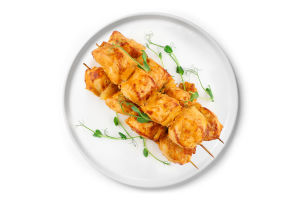 Шашлык куриный с ананасом