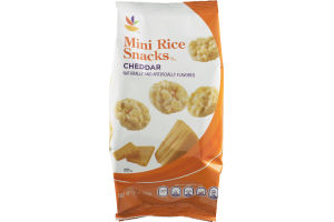 Ahold Mini Rice Snacks Cheddar