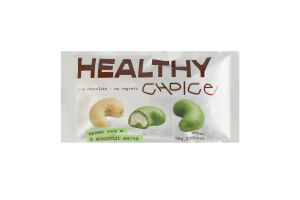 Драже кеш'ю в шоколаді матча Healthy Choice м/у 50г
