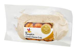 Ahold Goat Cheese Log Pumpkin