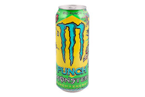 Напій енергетичний безалкогольний сильногазований Rio Punch Monster Energy з/б 500мл