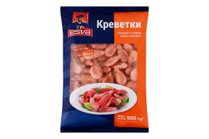 Креветки нерозібрані глазуровані 70/90 Esva з/г в/м м/у 900г