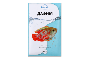 Корм для аквариумных рыб Дафния Природа м/у 10г