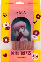 Ласощі д/собак Смужки м"ясні з курятини 100г AMA Трітс