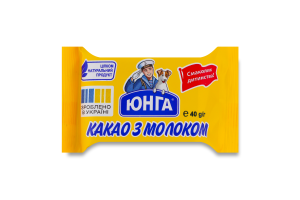 Какао з молоком Юнга м/у 40г
