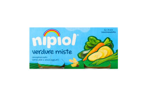 Пюре Nipiol овочеве