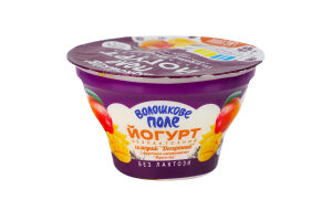 Йогурт 2.8% солодкий без лактози Манго-чіа Десертний Волошкове поле ст 140г