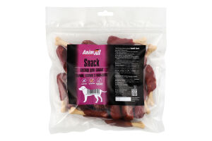 Ласощі д/собак Ескімо качине з кальцієм 500г AnimAll Snack