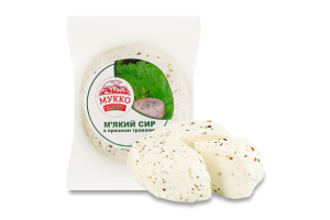 Сир 49.2% м'який з пряними травами Мукко кг