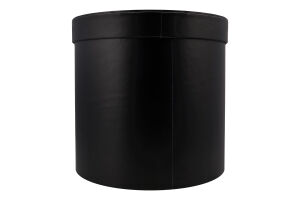 Коробка подарункова чорна кругла 20*20см НК-86 Екстрафікс