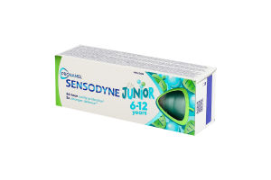 Паста зубная для детей 6-12лет с фтором Junior Pronamel Sensodyne 50мл