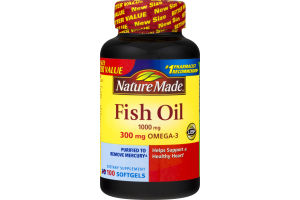 Nature Made Fish Oil 1000 mg - 100 CT