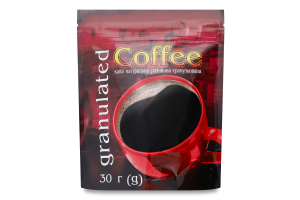 Кава UNO coffee 30 г пак. розчин. гранул