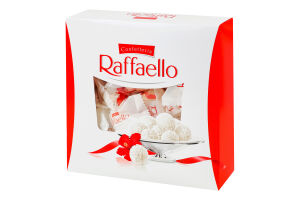 Конфеты хрустящие в кокосовой стружке с целым миндальным орехом Raffaello к/у 260г