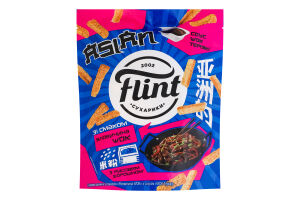 Сухарики пшеничные Говядина Wok 60г + соус Wok Терияки 15г Asian Flint д/п 75г