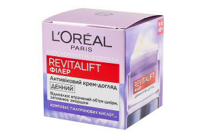 Крем-догляд для обличчя денний антивіковий Філер + Гіалуронова кислота Revitalift L'Oreal Paris 50мл