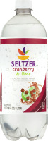 Ahold Seltzer Water Cranberry Lime