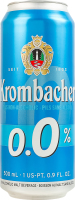 Пиво 0.5л 0% безалкогольное светлое фильтрованное пастеризованное Pils Krombacher ж/б
